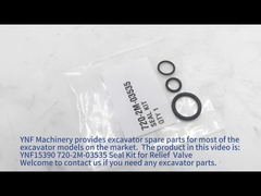 720-2M-03535 ত্রাণ ভালভের জন্য সিল কিট D31EX-21 D31PX-21 ভলভো সিল কিট