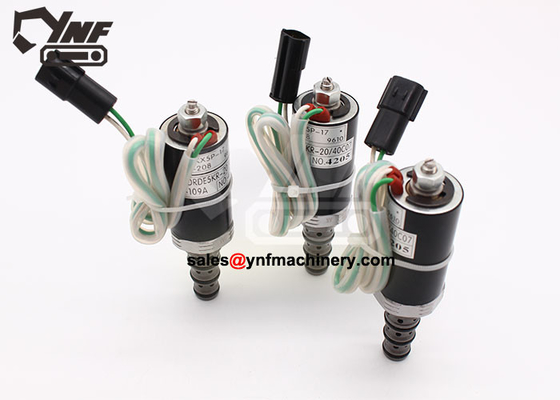 কেনা কোবেলকো খননকারী YN35V00018F1 এর জন্য SK200 হাইড্রোলিক সোলেনয়েড ভালভ online manufacture