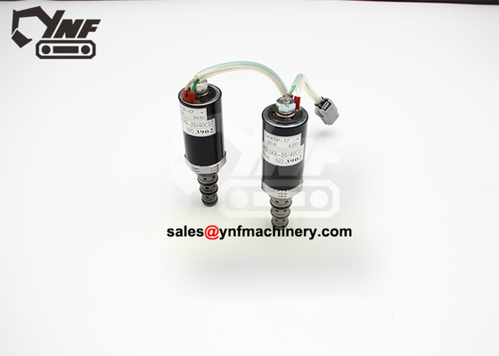 কেনা SK260 এক্সকাভেটর বৈদ্যুতিক যন্ত্রাংশ হাইড্রোলিক সোলেনয়েড ভালভ YN35V00052F1 online manufacture