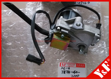 কেনা 7834-40-2000 / 7834-40-2001 Komatsu Excavator Parts Throttle motor for PC200 - 6 online manufacture