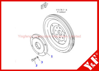 কেনা Komatsu Excavator Coupling 203-01-67160 Main Power Take Off online manufacture