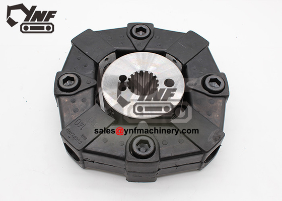 Komatsu নমনীয় আয়রন রাবার কালো জন্য PC03-21C এক্সকাভেটর কাপলিং