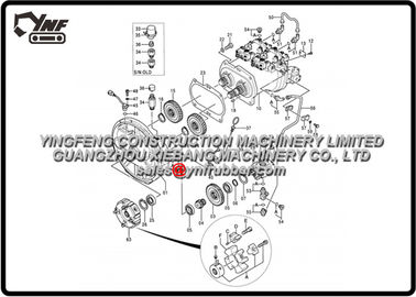 Hitachi খনক খুচরা যন্ত্রাংশ EX200-5 EX200-5 200LC-5 210H-5 210LCH-5 পাম্প পাম্প ডিভাইস