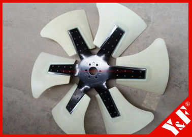 D65 6D125 কোম্যাটসু PC300-6 PC400-6 খনক খুচরা যন্ত্রাংশ জন্য ফ্যান ফলক 600-635-7850 কুলিং