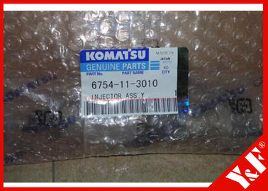 PC200-8 / PC220-8 / PC240-8 জ্বালাতন ইঞ্জেক্টর ইঞ্জিন যন্ত্রাংশের জন্য Komatsu 6754-11-3010